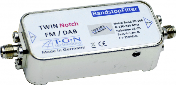 Bandstoppfilter TWIN-Notch